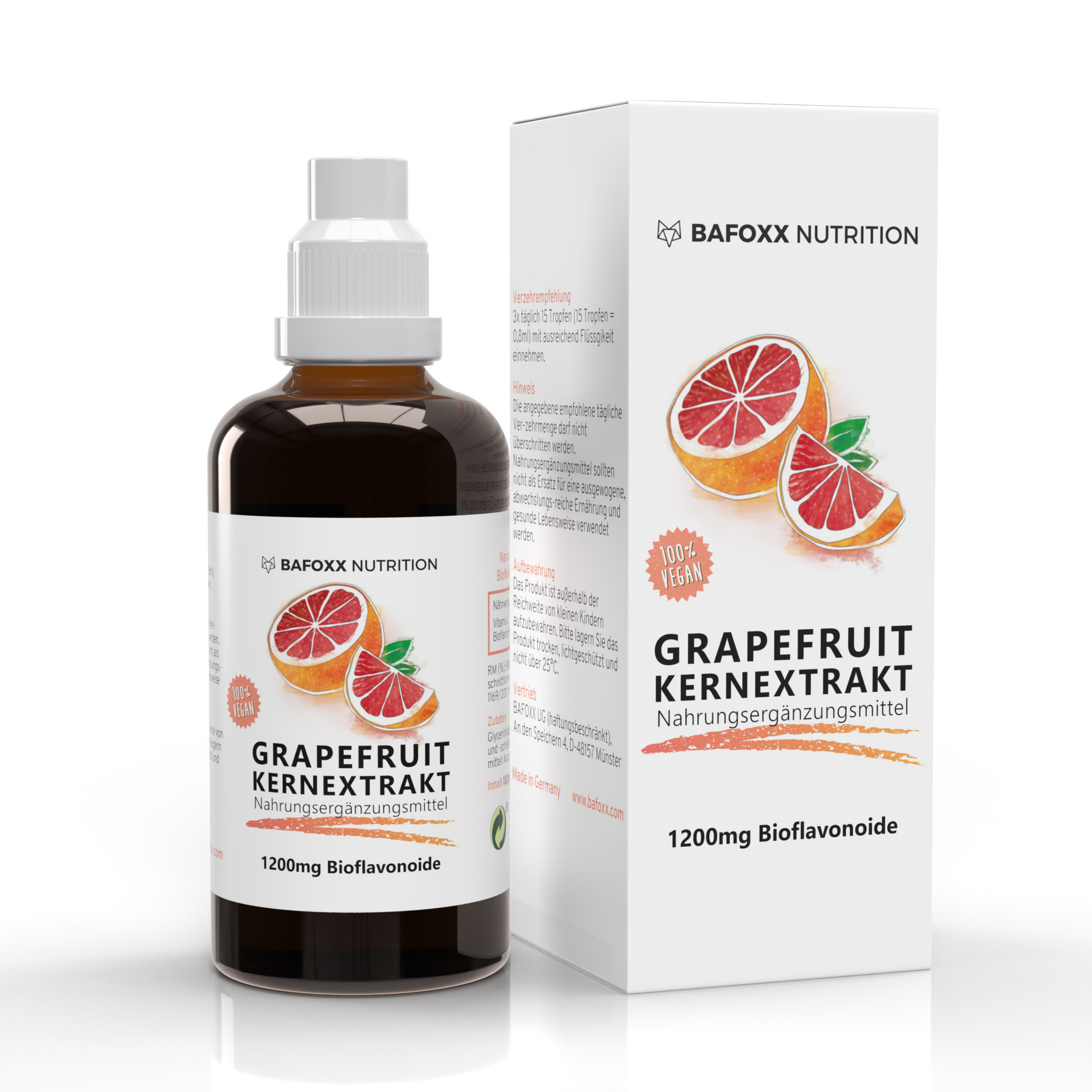 Grapefruitkernextrakt mit Vitamin C