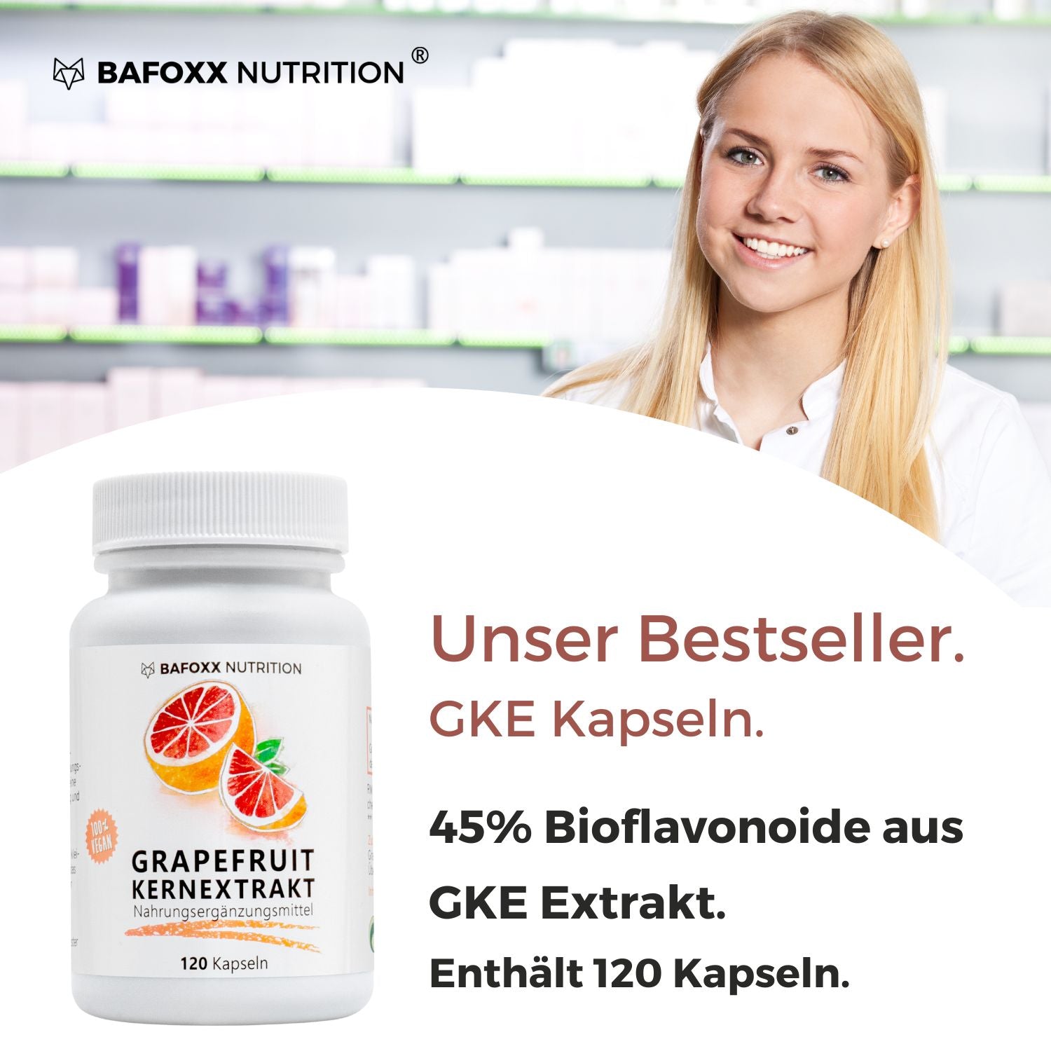 Grapefruitkernextrakt mit Vitamin C